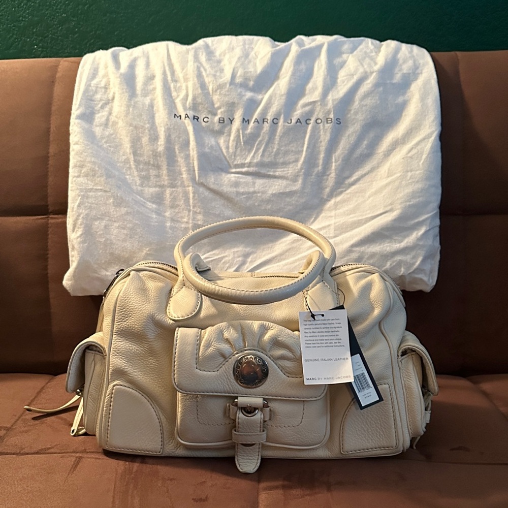 Marc by Marc Jacobs Ivory Satchel